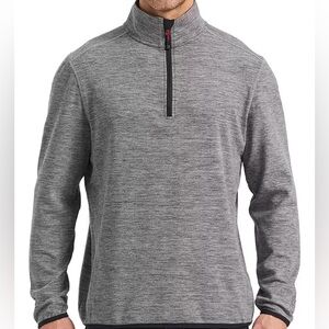 AVALANCHE | Quarter-zip Pullover Gray Sweater size XL